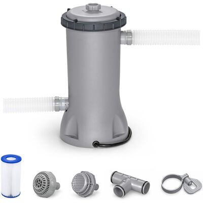 Bestway - Flowclear 530 Gallons per Hour Above Ground Swimming Pool Filter Pump Bestway - Flowclear 530 Gallons per Hour Above Ground Swimming Pool Filter Pump