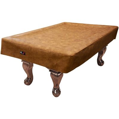 GSE Games & Sports Expert - 7' Heavy Duty Leatherette Pool Table Covers, Waterproof & Tearproof Cover for Pool Table - Russet GSE Games & Sports Expert - 7' Heavy Duty Leatherette Pool Table Covers, Waterproof & Tearproof Cover for Pool Table - Russet