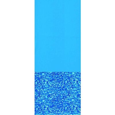 Swimline - 15 Foot Swirl Round Above Ground Swimming Pool Wall Overlap Liner - Blue Swimline - 15 Foot Swirl Round Above Ground Swimming Pool Wall Overlap Liner - Blue