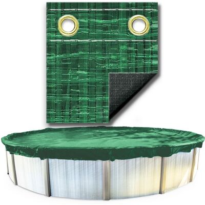 Swimline - Hydrotools Ripstopper Winter Pool Cover for 15' Round Above Ground Pool Swimline - Hydrotools Ripstopper Winter Pool Cover for 15' Round Above Ground Pool