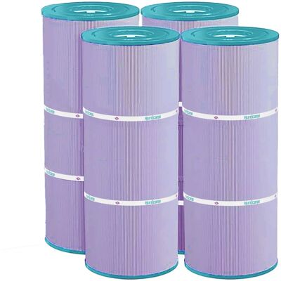 Hurricane - 4 Pack HF56SV-04P Platinum Pool Filter Cartridge Replacement - Purple Hurricane - 4 Pack HF56SV-04P Platinum Pool Filter Cartridge Replacement - Purple