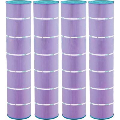 Hurricane - 4 Pack HF7494-04P Purple Platinum Pool Filter Cartridge Replacement Hurricane - 4 Pack HF7494-04P Purple Platinum Pool Filter Cartridge Replacement