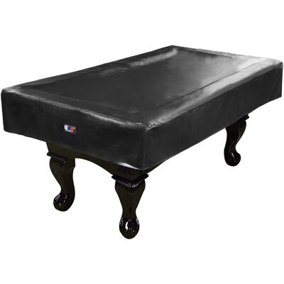GSE Games & Sports Expert - 7' Heavy Duty Leatherette Pool Table Covers, Waterproof & Tearproof Cover for Pool Table - Black GSE Games & Sports Expert - 7' Heavy Duty Leatherette Pool Table Covers, Waterproof & Tearproof Cover for Pool Table - Black