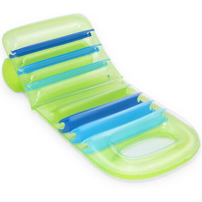 Bestway - Pool Float: Adjustable Lounge - Lime & Blue Bestway - Pool Float: Adjustable Lounge - Lime & Blue