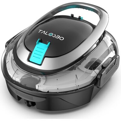 Talosbo - S2 Cordless Robotic Pool Vacuum for Above-Ground & Flat Inground Pools, 90-Min Runtime, Auto-Park - Black Talosbo - S2 Cordless Robotic Pool Vacuum for Above-Ground & Flat Inground Pools, 90-Min Runtime, Auto-Park - Black