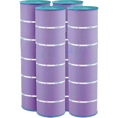 Hurricane - 4 Pack HF7488-04P Platinum Purple Pool Filter Cartridge Replacement Hurricane - 4 Pack HF7488-04P Platinum Purple Pool Filter Cartridge Replacement