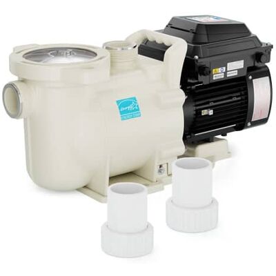 iLIVING - Variable Speed In-Ground and Above-Ground Swimming Pool Pump, 2.2HP - Beige & Black iLIVING - Variable Speed In-Ground and Above-Ground Swimming Pool Pump, 2.2HP - Beige & Black