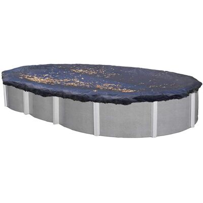 Swimline - PCO82546 Winter Cover for 21 x 33 Ft Above-Ground Swimming Pools, Blue Swimline - PCO82546 Winter Cover for 21 x 33 Ft Above-Ground Swimming Pools, Blue