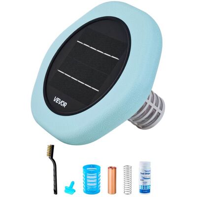 VEVOR - Solar Pool Ionizer, Hexagon Copper Pool Ionizer Up to 45000 Gal, Floating Automatic Water Cleaner and Purifier - Green VEVOR - Solar Pool Ionizer, Hexagon Copper Pool Ionizer Up to 45000 Gal, Floating Automatic Water Cleaner and Purifier - Green