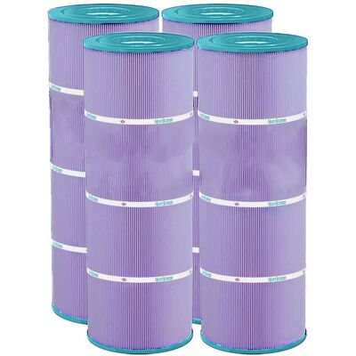 Hurricane - 4 Pack HF7483-04P Platinum Pool Filter Cartridge Replacement - Purple Hurricane - 4 Pack HF7483-04P Platinum Pool Filter Cartridge Replacement - Purple