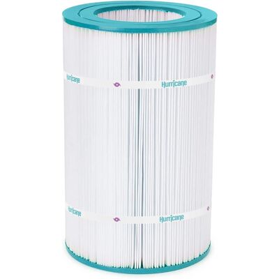Hurricane - HF9407-01 Advanced Pool and Spa Filter Cartridge Replacement, White Hurricane - HF9407-01 Advanced Pool and Spa Filter Cartridge Replacement, White