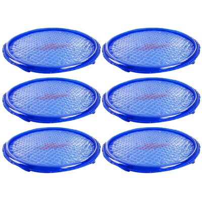 Solar Sun Rings - UV Resistant Pool Spa Heater Circular Solar Cover, Blue (6 Pack) Solar Sun Rings - UV Resistant Pool Spa Heater Circular Solar Cover, Blue (6 Pack)