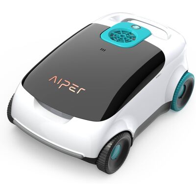 Aiper - Scuba L1 Cordless Robotic Pool Cleaner for Above-Ground Pools up to 1100sq.ft, Bumper Protection, Automatic Pool Vacuum - White Aiper - Scuba L1 Cordless Robotic Pool Cleaner for Above-Ground Pools up to 1100sq.ft, Bumper Protection, Automatic Pool Vacuum - White