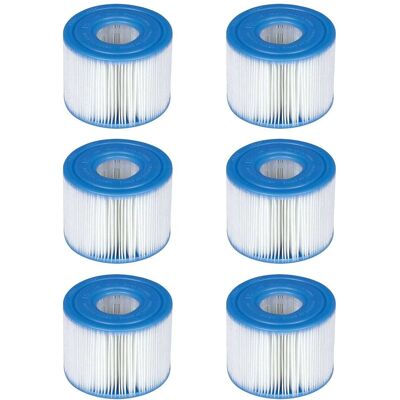 Intex - 29001E PureSpa Type S1 Easy Set Pool Filter Cartridges (6 Filters) Intex - 29001E PureSpa Type S1 Easy Set Pool Filter Cartridges (6 Filters)