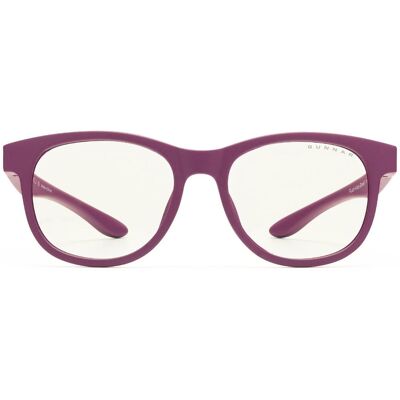 GUNNAR - Computer Glasses - Rush Kids Small, Clear Lens - Blue Light Blocking, Relieve Dry Eye, Anti Glare - Magenta GUNNAR - Computer Glasses - Rush Kids Small, Clear Lens - Blue Light Blocking, Relieve Dry Eye, Anti Glare - Magenta