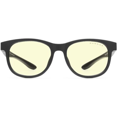 GUNNAR - Computer Glasses - Rush Kids Small, Amber Lens - Blue Light Blocking, Relieve Dry Eye, Anti Glare - Onyx GUNNAR - Computer Glasses - Rush Kids Small, Amber Lens - Blue Light Blocking, Relieve Dry Eye, Anti Glare - Onyx