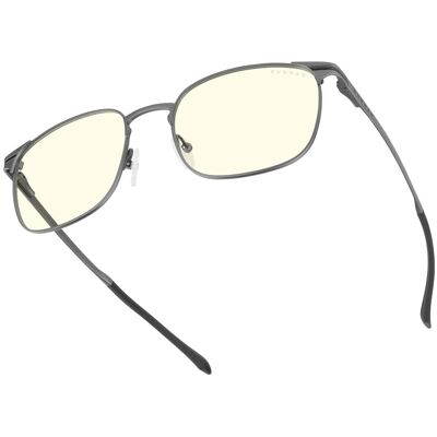 GUNNAR - Computer Glasses - Monterey, Matte Clear Lens - Blue Light Blocking, Relieve Dry Eye, Anti Glare - Gunmetal GUNNAR - Computer Glasses - Monterey, Matte Clear Lens - Blue Light Blocking, Relieve Dry Eye, Anti Glare - Gunmetal