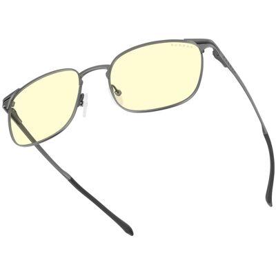 GUNNAR - Computer Glasses - Monterey, Matte Amber Lens - Blue Light Blocking, Relieve Dry Eye, Anti Glare - Gunmetal GUNNAR - Computer Glasses - Monterey, Matte Amber Lens - Blue Light Blocking, Relieve Dry Eye, Anti Glare - Gunmetal