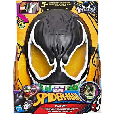 Marvel - Spider-Man VenomVersus Venom Glow-in-The-Dark Mask for Role Play Marvel - Spider-Man VenomVersus Venom Glow-in-The-Dark Mask for Role Play
