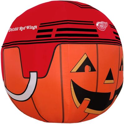 Sporticulture - Detroit Red Wings 4' Inflatable Jack-O'-Helmet - Multicolor Sporticulture - Detroit Red Wings 4' Inflatable Jack-O'-Helmet - Multicolor