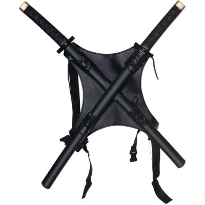Underwraps - Ninja Katanas 30 Inch Foam Adult Costume Accessory Set of 2 - Black Underwraps - Ninja Katanas 30 Inch Foam Adult Costume Accessory Set of 2 - Black