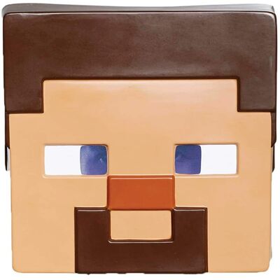 Disguise - Minecraft Steve Adult Costume Mask One Size Fits Most - Multi-Colored Disguise - Minecraft Steve Adult Costume Mask One Size Fits Most - Multi-Colored