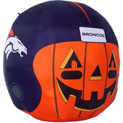 Sporticulture - 4' Inflatable Jack-O'-Helmet - Multicolor Sporticulture - 4' Inflatable Jack-O'-Helmet - Multicolor