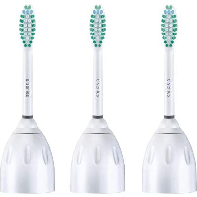 Philips Sonicare - E-Series Brush Heads (3-Pack) - White Philips Sonicare - E-Series Brush Heads (3-Pack) - White