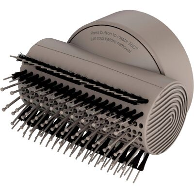 Shark - IQ Styling Brush Attachment for HyperAIR Hair Dryers Hair Styling Tools For All Hair Types - Stone Shark - IQ Styling Brush Attachment for HyperAIR Hair Dryers Hair Styling Tools For All Hair Types - Stone