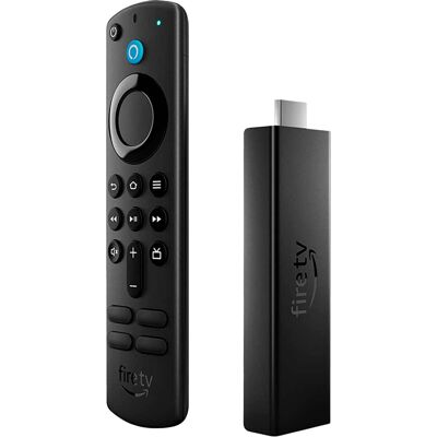 Amazon - Fire TV Stick 4K Max Streaming Media Player with Alexa Voice Remote (includes TV controls) HD streaming device - BLACK Amazon - Fire TV Stick 4K Max Streaming Media Player with Alexa Voice Remote (includes TV controls) HD streaming device - BLACK