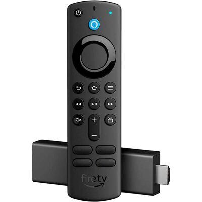 Amazon - Fire TV Stick 4K Gen 1 with Alexa Voice Remote, Dolby Vision, HD Streaming Media Player (includes TV controls) - Black Amazon - Fire TV Stick 4K Gen 1 with Alexa Voice Remote, Dolby Vision, HD Streaming Media Player (includes TV controls) - Black