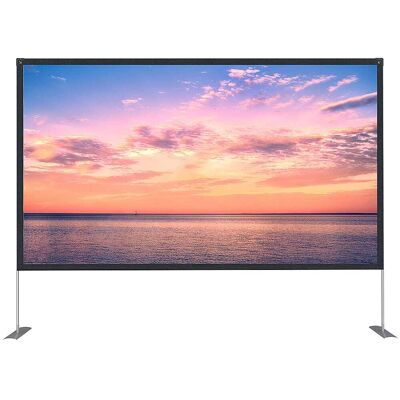 Vankyo - Staytrue 120" T Projector Screen - White Vankyo - Staytrue 120" T Projector Screen - White