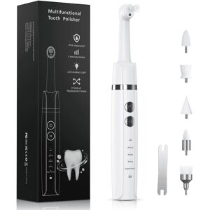NEXPURE - Tooth Polisher, Rechargeable Tooth Whitening Kit for Teeth Cleaning and Whitening, 5 Speeds, 5 Brush Heads NEXPURE - Tooth Polisher, Rechargeable Tooth Whitening Kit for Teeth Cleaning and Whitening, 5 Speeds, 5 Brush Heads