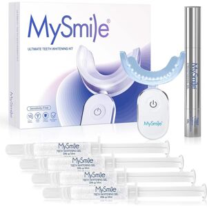 MySmile - Ultimate Teeth Whitening Kit with 28 LED Light & 35% CP Gel - White MySmile - Ultimate Teeth Whitening Kit with 28 LED Light & 35% CP Gel - White