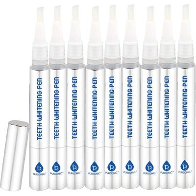 Pursonic - Teeth Whitening Pen: Your Secret to a Brighter Smile On-the-Go (9-Pack) Pursonic - Teeth Whitening Pen: Your Secret to a Brighter Smile On-the-Go (9-Pack)