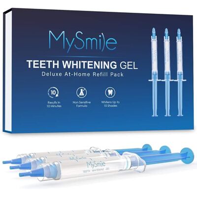 MySmile - Teeth Whitening Gel Refill Pack, 18% CP - No Color MySmile - Teeth Whitening Gel Refill Pack, 18% CP - No Color