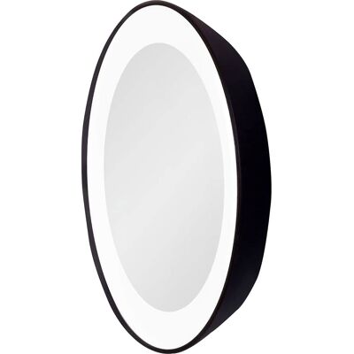 Zadro - LED-Lighted Mirror - Black Zadro - LED-Lighted Mirror - Black