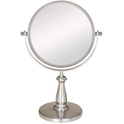 Zadro - 2-Sided Swivel Vanity Mirror - Silver Zadro - 2-Sided Swivel Vanity Mirror - Silver