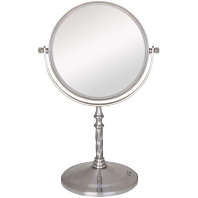 Zadro - 2-Sided Swivel Vanity Mirror - Silver Zadro - 2-Sided Swivel Vanity Mirror - Silver