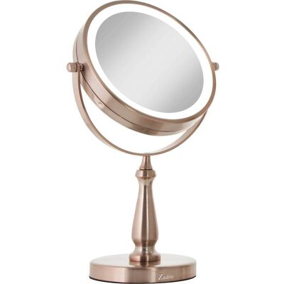 Zadro - LED Lighted Vanity Mirror - Rose Gold Zadro - LED Lighted Vanity Mirror - Rose Gold