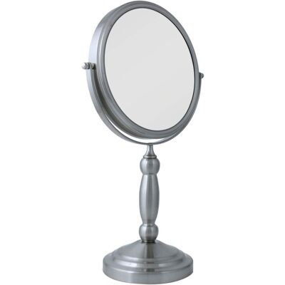 Zadro - Double-Sided Swivel Vanity Mirror - Satin Nickel Zadro - Double-Sided Swivel Vanity Mirror - Satin Nickel