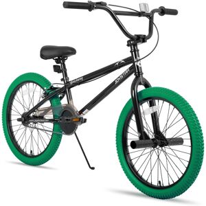 JOYSTAR - Brockway Freestyle Kids BMX Bike 20" Kids Bicycles for Ages 6-10, Girls Boys Beginner-Level Riders 2 Pegs - Green JOYSTAR - Brockway Freestyle Kids BMX Bike 20" Kids Bicycles for Ages 6-10, Girls Boys Beginner-Level Riders 2 Pegs - Green