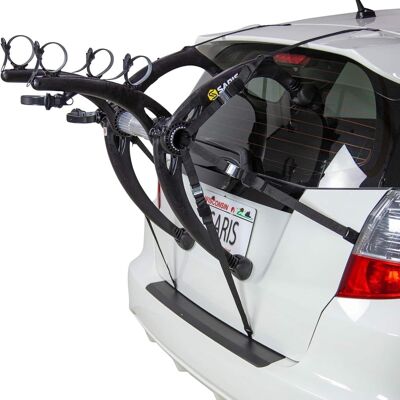 Saris - Bike Racks, Bones EX Car Trunk Bicycle Rack Carrier, Mounts 2 Bikes - Black Saris - Bike Racks, Bones EX Car Trunk Bicycle Rack Carrier, Mounts 2 Bikes - Black