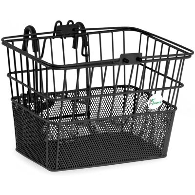 ProSource - Wire Bike Basket - Black ProSource - Wire Bike Basket - Black