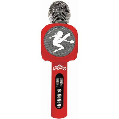 Lexibook - Miraculous Bluetooth Karaoke Mic with Speaker. Lights & Voice Changer Lexibook - Miraculous Bluetooth Karaoke Mic with Speaker. Lights & Voice Changer