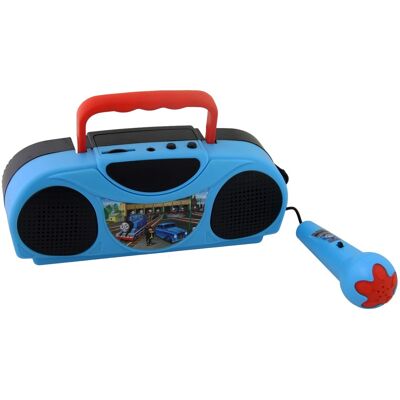 Sakar - Thomas and Friends Portable Radio Karaoke Kit With Microphone Sakar - Thomas and Friends Portable Radio Karaoke Kit With Microphone