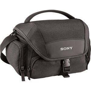 Sony - LCSU21 Soft Carrying Case - Black Sony - LCSU21 Soft Carrying Case - Black
