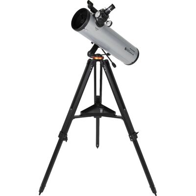 Celestron - Starsense Explorer DX 130AZ Smartphone App-Enabled Newtonian Reflector Telescope - Silver/Black Celestron - Starsense Explorer DX 130AZ Smartphone App-Enabled Newtonian Reflector Telescope - Silver/Black
