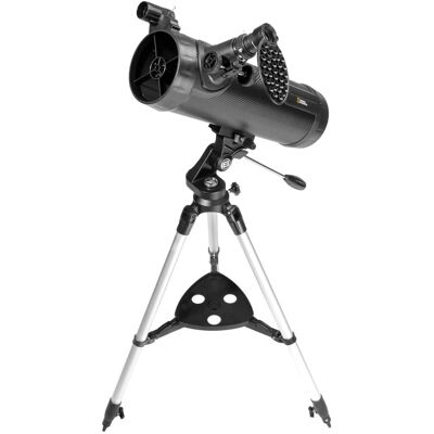 National Geographic - 114mm Reflector Telescope with APP - Black National Geographic - 114mm Reflector Telescope with APP - Black