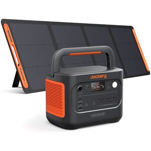 Jackery - Explorer 1500 v2 Portable Power Station (1536Wh) with a 200W Solar Panel for Outdoor Use and Emergency Backup (1536 Wh Capacity) - Black Jackery - Explorer 1500 v2 Portable Power Station (1536Wh) with a 200W Solar Panel for Outdoor Use and Emergency Backup (1536 Wh Capacity) - Black